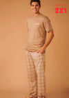 Pijama Renzo | Beige (M,L,XL)