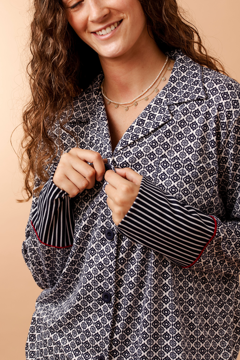 Pijama Lorena | Dark Blue