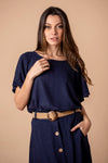 Set Mariana  (Blusa & Falda & Correa )