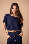 Set Mariana: Falda & Blusa & Correa