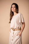 Set Mariana: Falda & Blusa & Correa